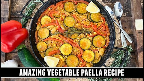 Vegan Paella Recipe Ingredients Healthy Food #recipes #veganfooddiary