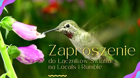 Zaproszenie na Rumble i Locals + Instrukcja Dołączenia i Subskrypcji