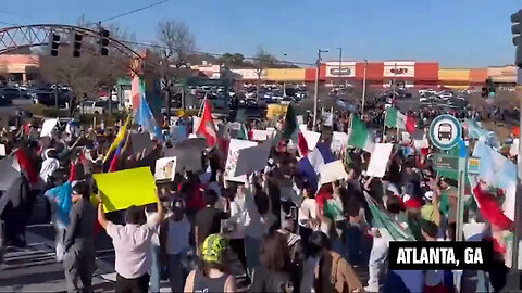 Mexican Flags Fly In The Streets Of Several U.S. Cities In Protests Against ICE And Deportations