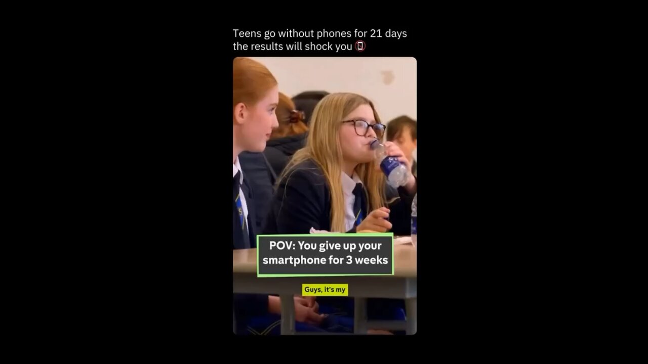 UK Teens Touting The Benefits Of Ditching Their Mobile Phones For 3 Weeks