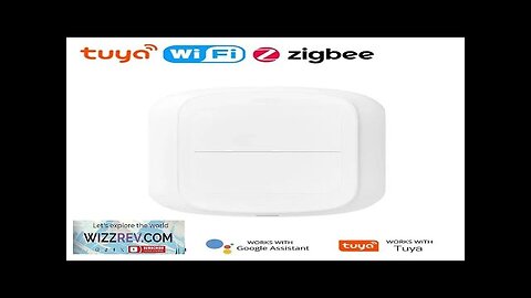 Tuya Smart WiFi/Zigbee Switch Push Button Switch 2Gang 6 Scene Wireless Smart Review