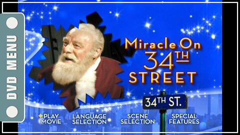 Miracle on 34th Street - DVD Menu