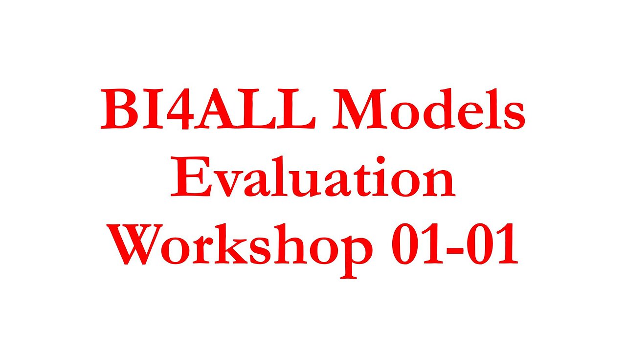 IBI21 - BI4ALL Evaluation Workshop - Part-01-01