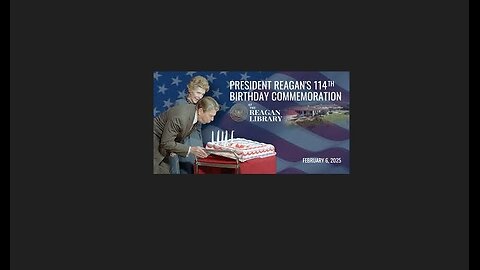 Trump WH Marks 114th Birthday of 'Lion of Freedom' Reagan