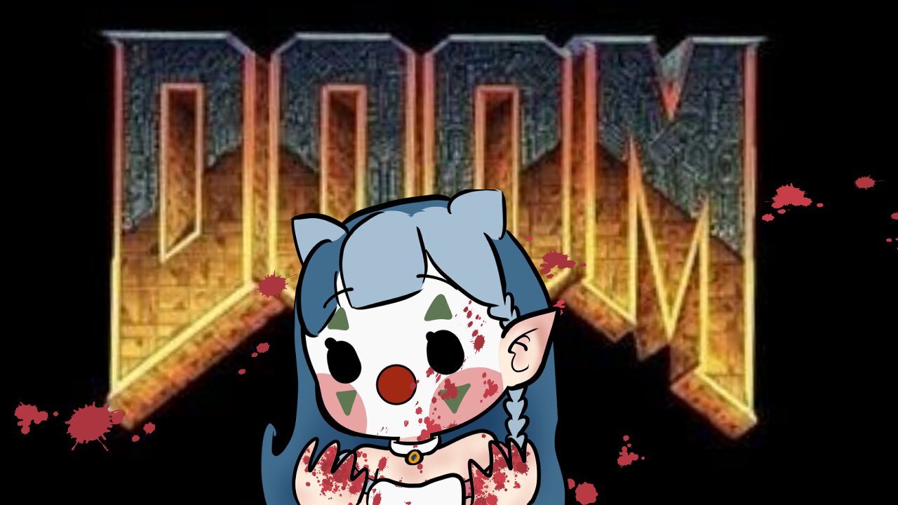 Vtuber stepping into Doom