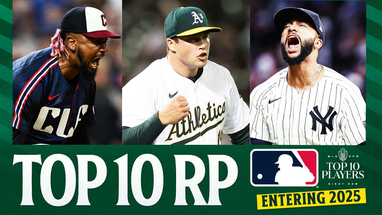 Top 10 Relief Pitchers in MLB entering 2025! (Who's No. 1?!)