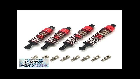 4PCS SG 1603 1/16 RC Car Upgraded Hudraulic Shock Absorber Damper 1603-BZ01 Review