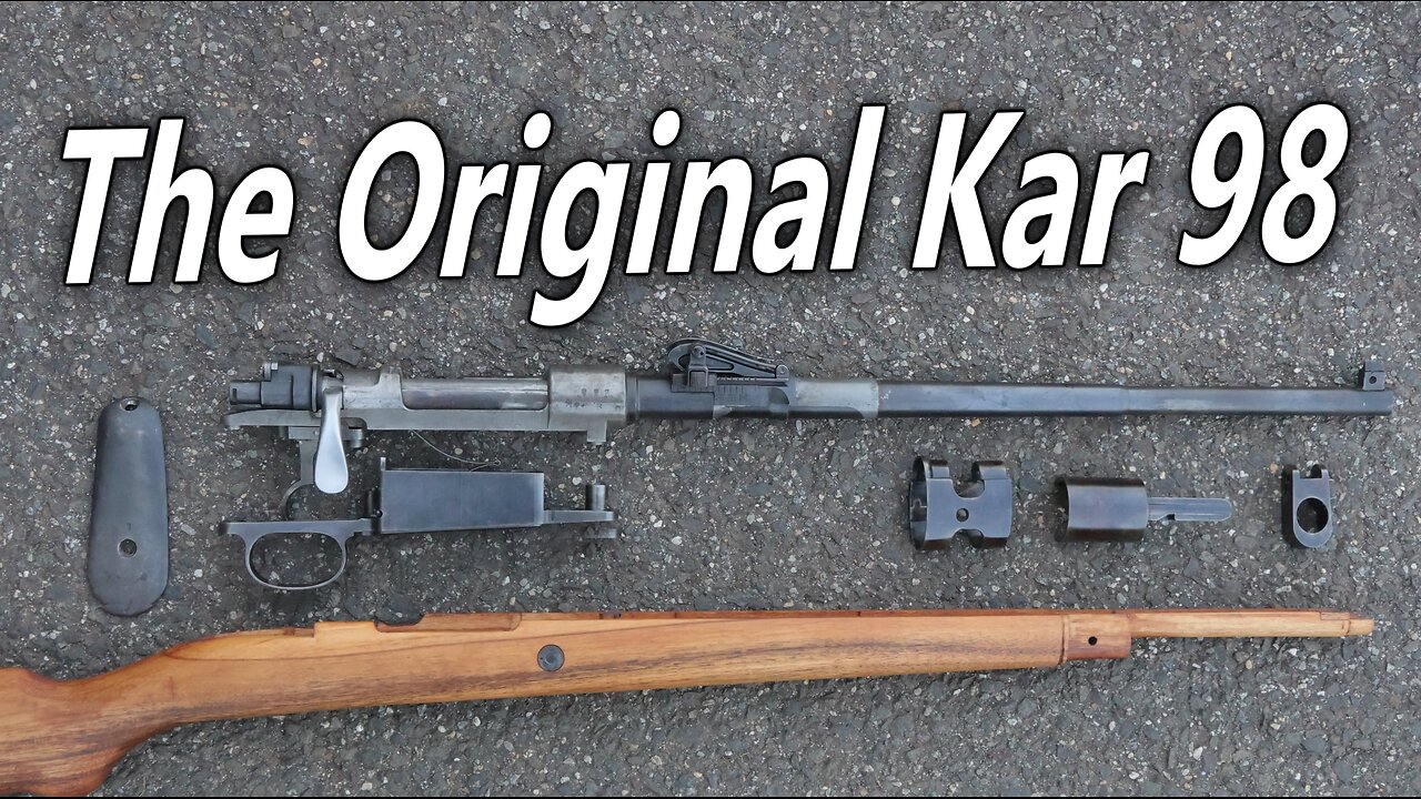Finishing the Metal and Wood on the Original Kar 98 (Part 10)
