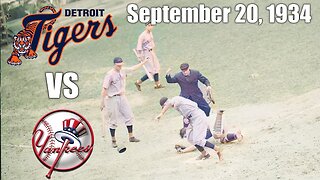 34-09-20 NY Yankees vs Detroit Tigers