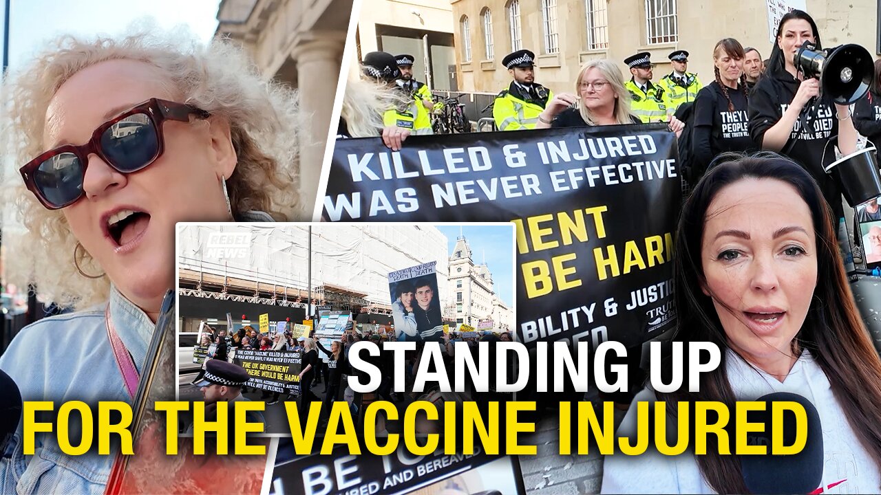 ‘They lied, people died!’: Vax-injured Brits march in London to expose jab fallout