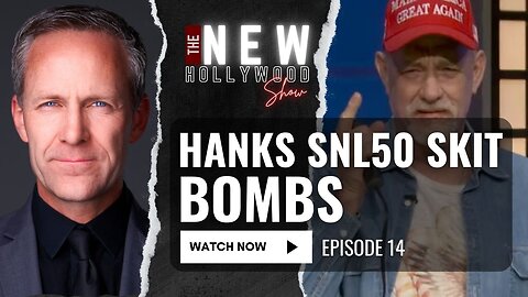 TOM HANKS at SNL50: "who is that meant to be?"