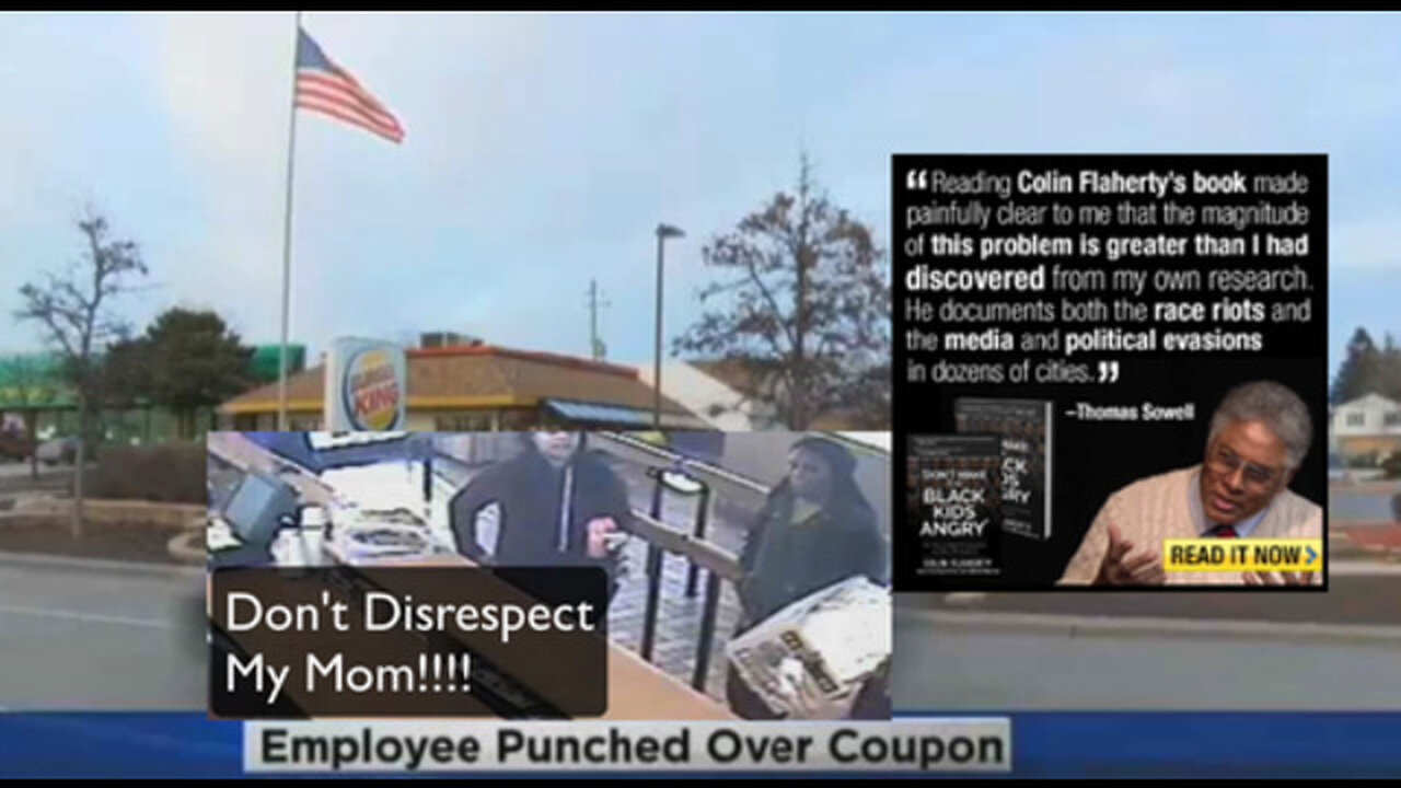Colin Flaherty: Black Mob Violence From Bike Trails To Burger King Restaurants