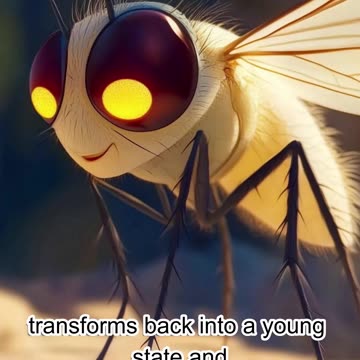 The Immortal Fly & The Tiny Bird’s Worst Enemy! 🔥🐦 #shortvideo #facts #animals