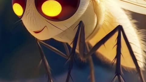 The Immortal Fly & The Tiny Bird’s Worst Enemy! 🔥🐦 #shortvideo #facts #animals