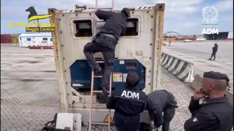 GDF REGGIO CALABRIA: SEQUESTRATI OLTRE 780 KG DI COCAINA (18.02.25)