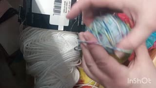 Winding A Scrap Yarn Ball