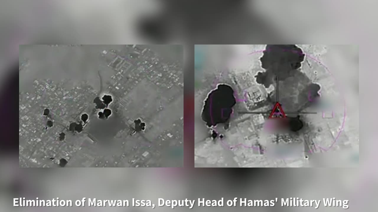 IDF: New Footage of the Elimination of Marwan Issa, Deputy Head of Hamas'