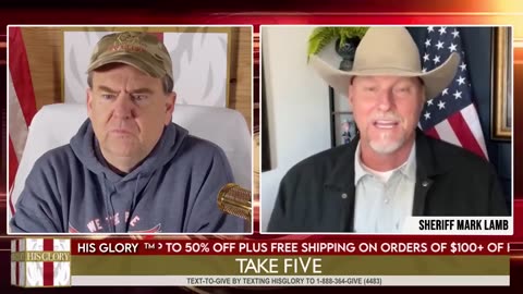 Take FiVe w Sheriff Mark Lamb: Battle at the Border & Illegal Immigration! - 2/21/25