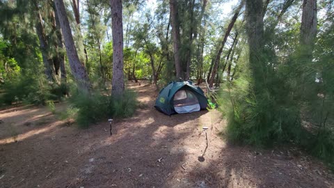 Island Camping in the Anclote River