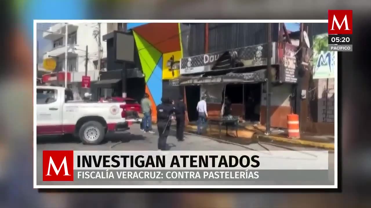 Investigan atentados contra pastelerías al norte de Veracruz, descartan cobro de piso