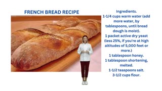 FRENCH BREAD RECIPE