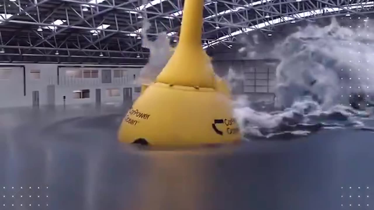 Harnessing the power of waves with a buoy concept.