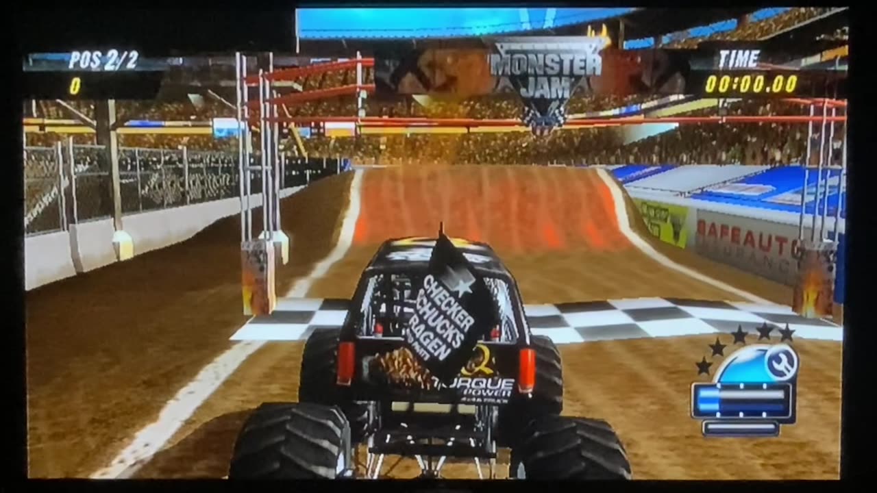 Iron Outlaw in Monster Jam Urban Assault