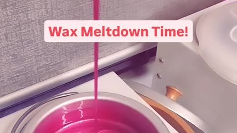 Melting Sexy Smooth Tickled Pink Hard Wax | @1faye Tutorial