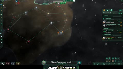 Stellaris! Multiplayer with Burns! Series 1 Episode 1