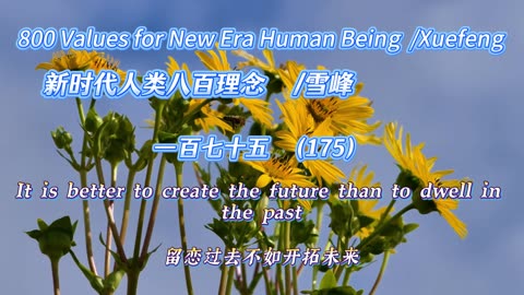 800 Values for New Era Human Being（175）