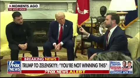 President Donald J. Trump and Vice President JD Vance crush Ukrainian President Zelenskyy!