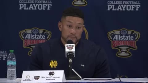 Notre Dame Head Coach Marcus Freeman Gives Brilliant Response To Question About Race