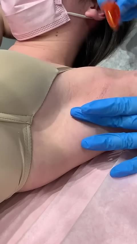 Clean Underarm Wax