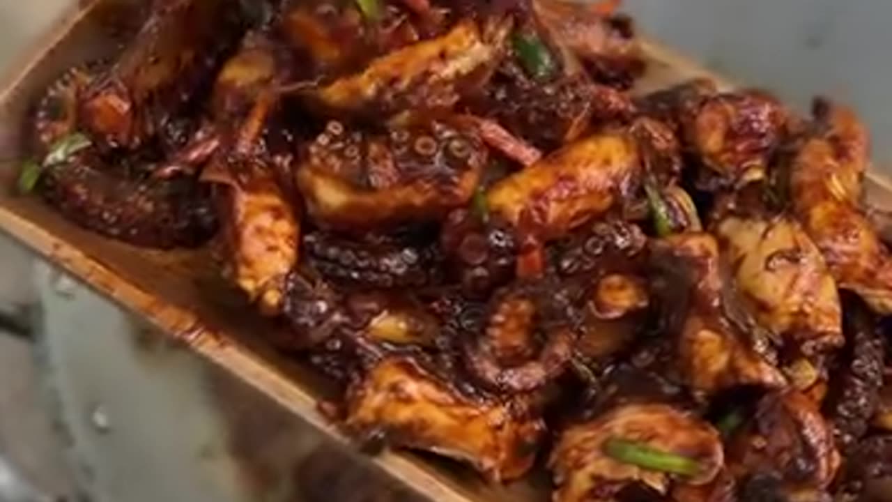 Sweet and Sour Squid Recipe | Cooking in the Wild