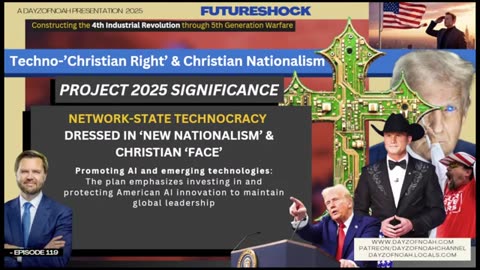 TRUMP TECHNO NATIONALISM | Fake Christian Right | RFK Jr MAHA is Transhuman!