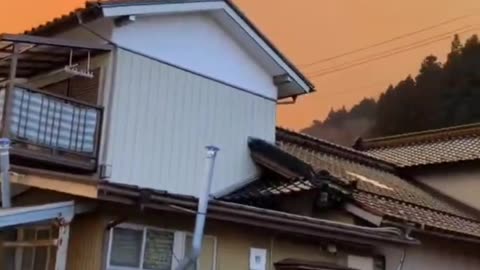 Massive Forest Fire In Ōfunato Of Iwate Prefecture, Japan (02/26/2025)