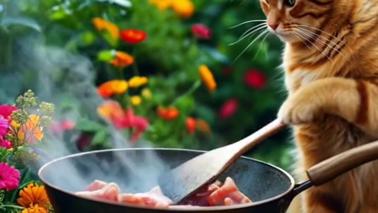 Cat vs. Meat: The Ultimate Dining Drama