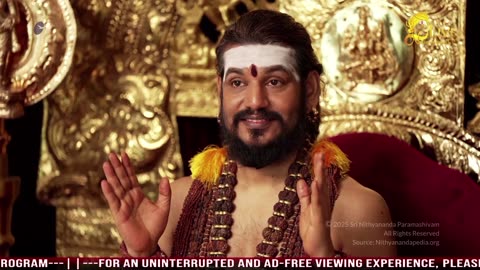 Absorb spiritual teachings during live darshans led by SPH Bhagavan Sri Nithyananda Paramashivam.