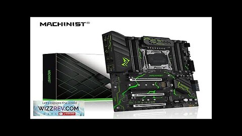 MACHINIST MR9S X99 Motherboard Support LGA 2011-3 Xeon E5 2640 2666 2667 Review