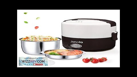 Janolia 1.3L 200W Portable Electric Lunch Box Food Warmer with Removable Stainless Review