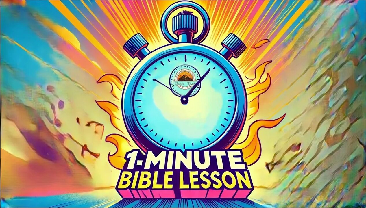 1 Minute Bible Lesson: 3 Steps to Salvation