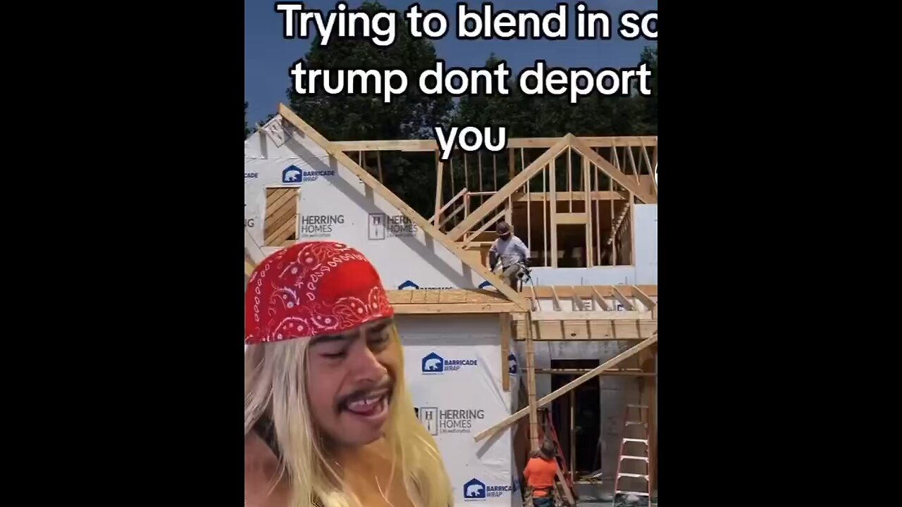 When you try to blend in so you don’t get deported by Trump