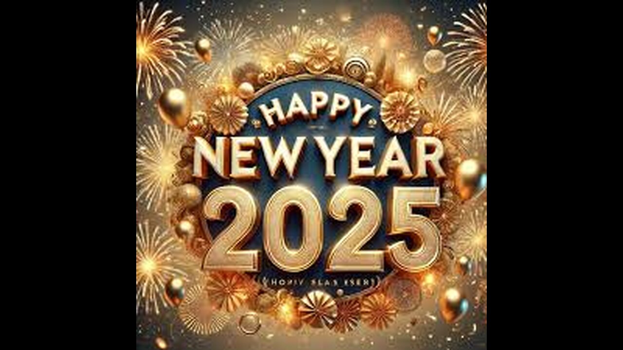 NEW YEAR 2025 Wishes in 10 seconds / best wishing A happy new year 2025 videos effect