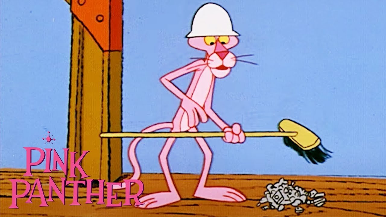 The Pink Panther Show Pink Panther The Builder! 35-Minute Compilation