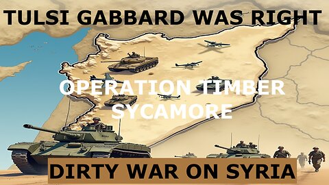 SYRIAN COVERT OPS - TULSI GABBARD QUESTIONED THE LIES - W/ JEREMY KUZMAROV - COVERT ACTION EXPERT