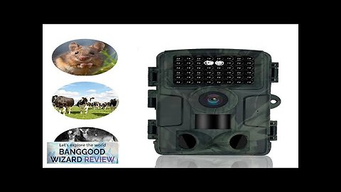 PR4000 WIFI Hunting Trail Cameras 32MP 1080P Resolution 4K HD Video 2.0 Review