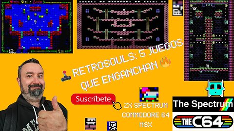🔥🎮 5 Joyas de RetroSouls en Spectrum, C64 y MSX: ¡Pura Magia Pixelada!
