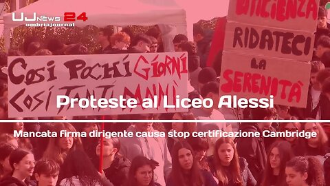 Proteste al Liceo Alessi Mancata firma dirigente causa stop certificazione