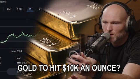 The Market is About to Crash and Gold Will Hit $10K an Ounce?