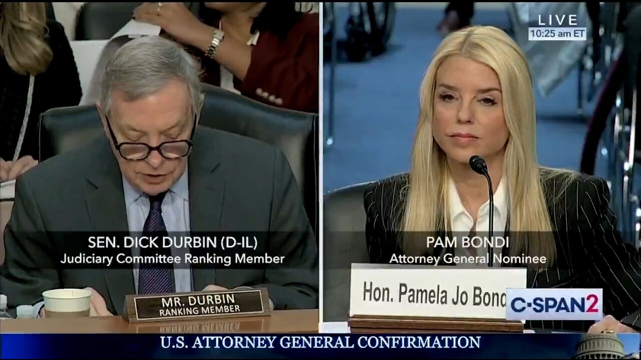 Pam Bondi: J6 Pardons Will Be On A Case By Case Basis If I'm Asked